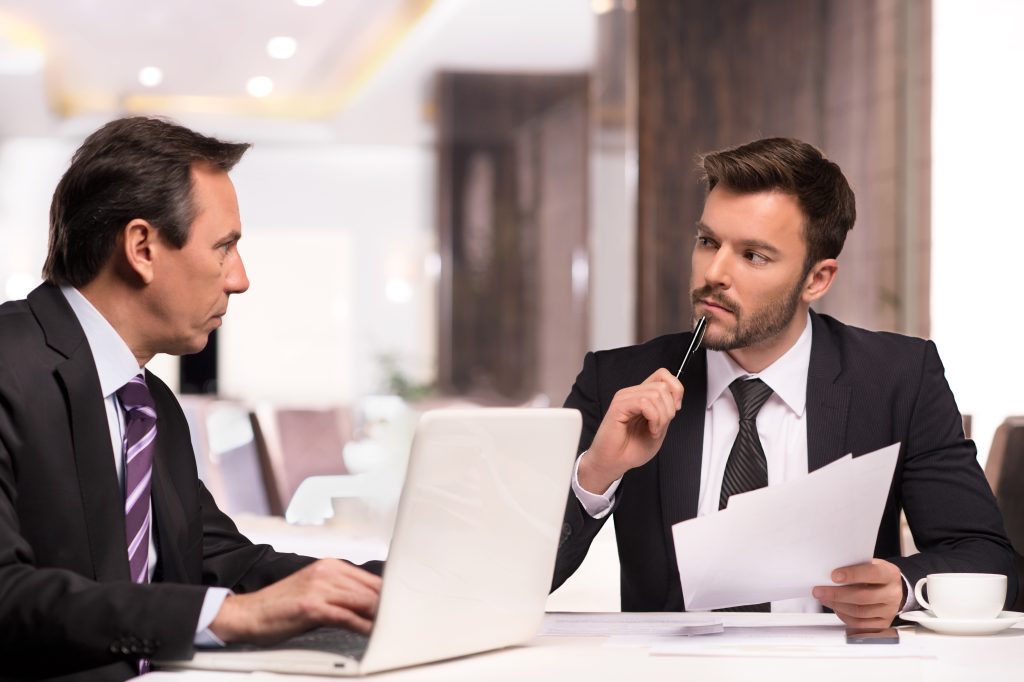 Business partners meeting.
